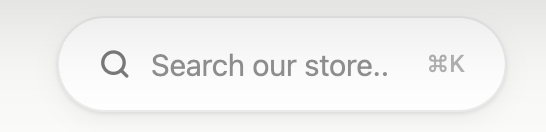 Search Bar Pro Widget Interface